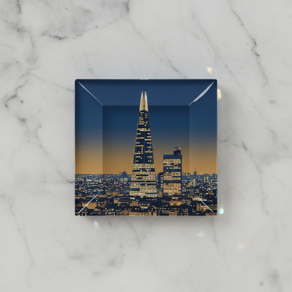 The Shard glass coaster